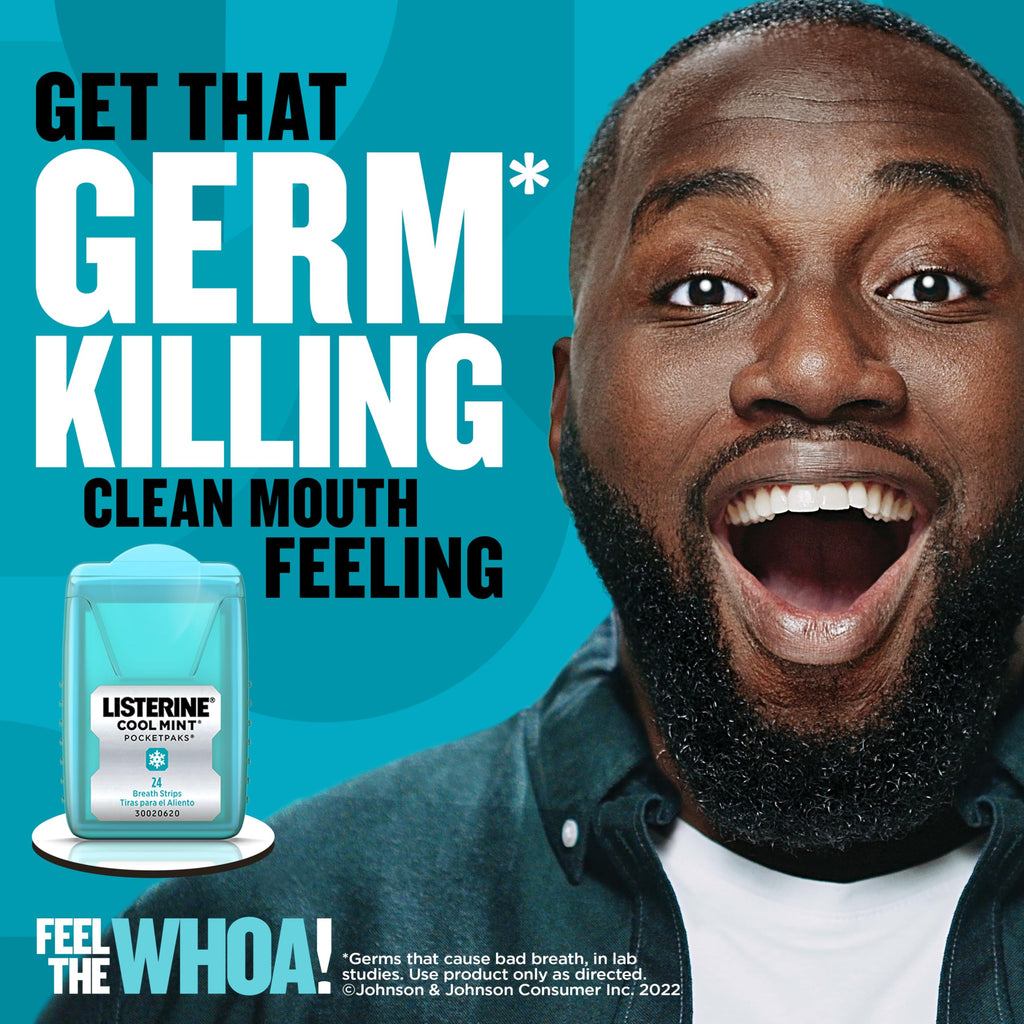 Listerine Breath Strips for Fresh Breath - Dissolving

