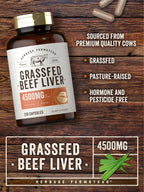 Herbage Farmstead Beef Liver Capsules - Premium Supplement

