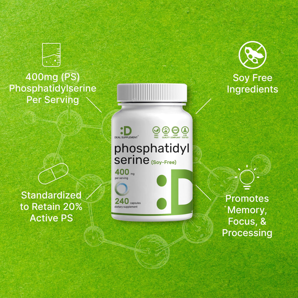 Phosphatidylserine Supplement - Sunflower Lecithin

