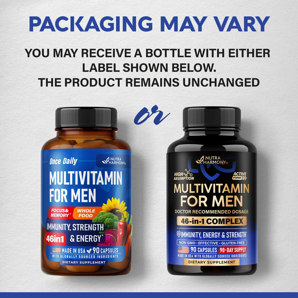NUTRAHARMONY Men's Multivitamin for Energy

