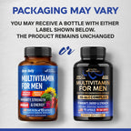 NUTRAHARMONY Men's Multivitamin for Energy

