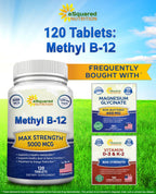 Vitamin B12 Methylcobalamin Supplement by aSquared Nutrition

