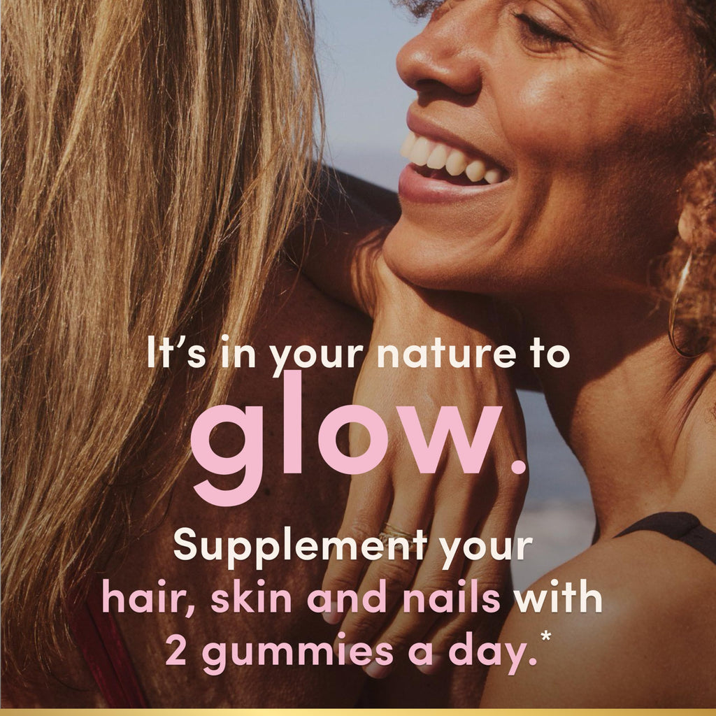Nature's Bounty Hair Skin Nails Gummies with Collagen Biotin

