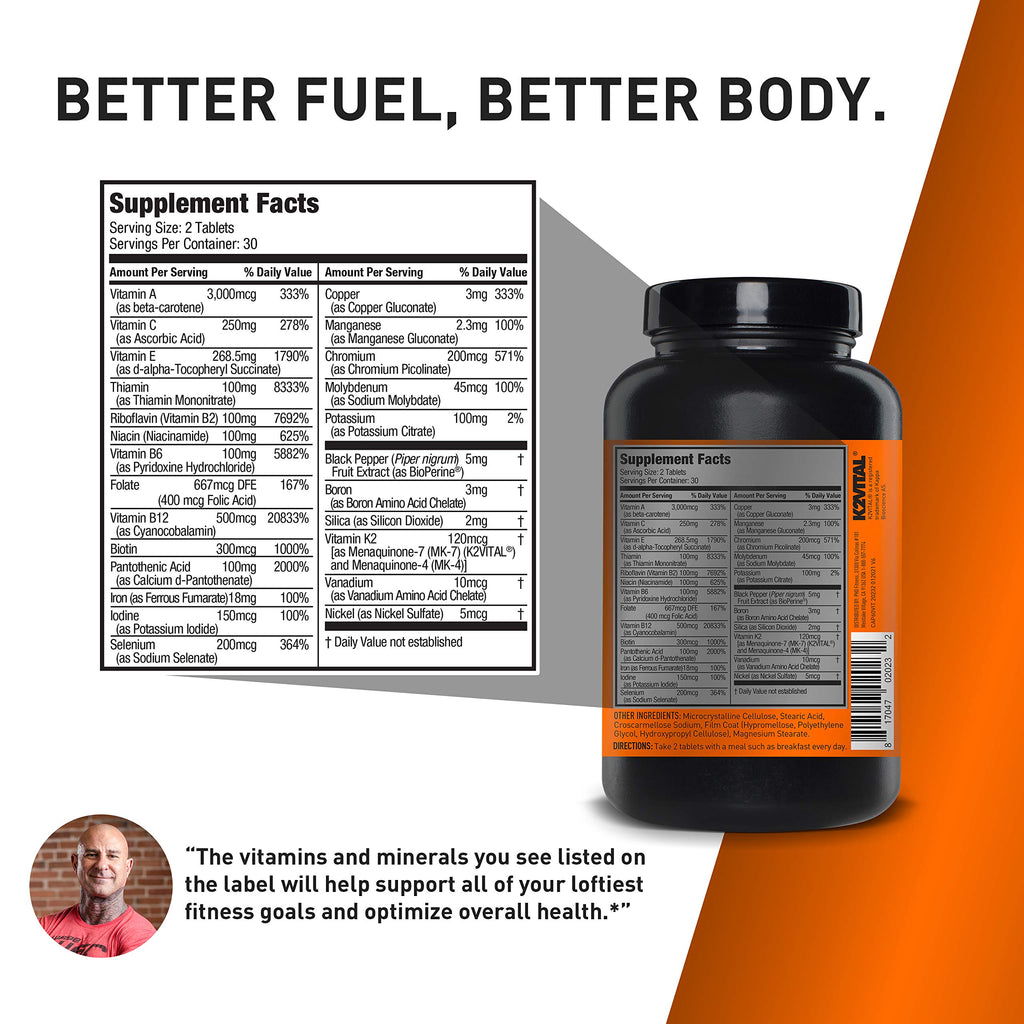 Vita JYM Multivitamin & Mineral - High Potency Daily

