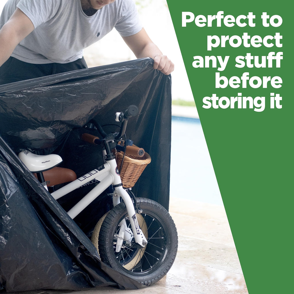 ToughBag Heavy-Duty Trash Bags | Gusseted Liner

