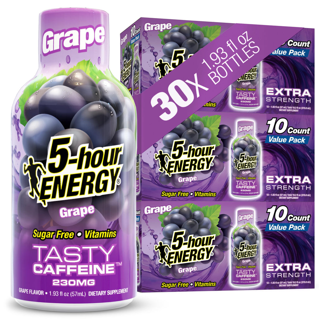 5-hour ENERGY Grape Flavor Extra-Strength Energy Shot
