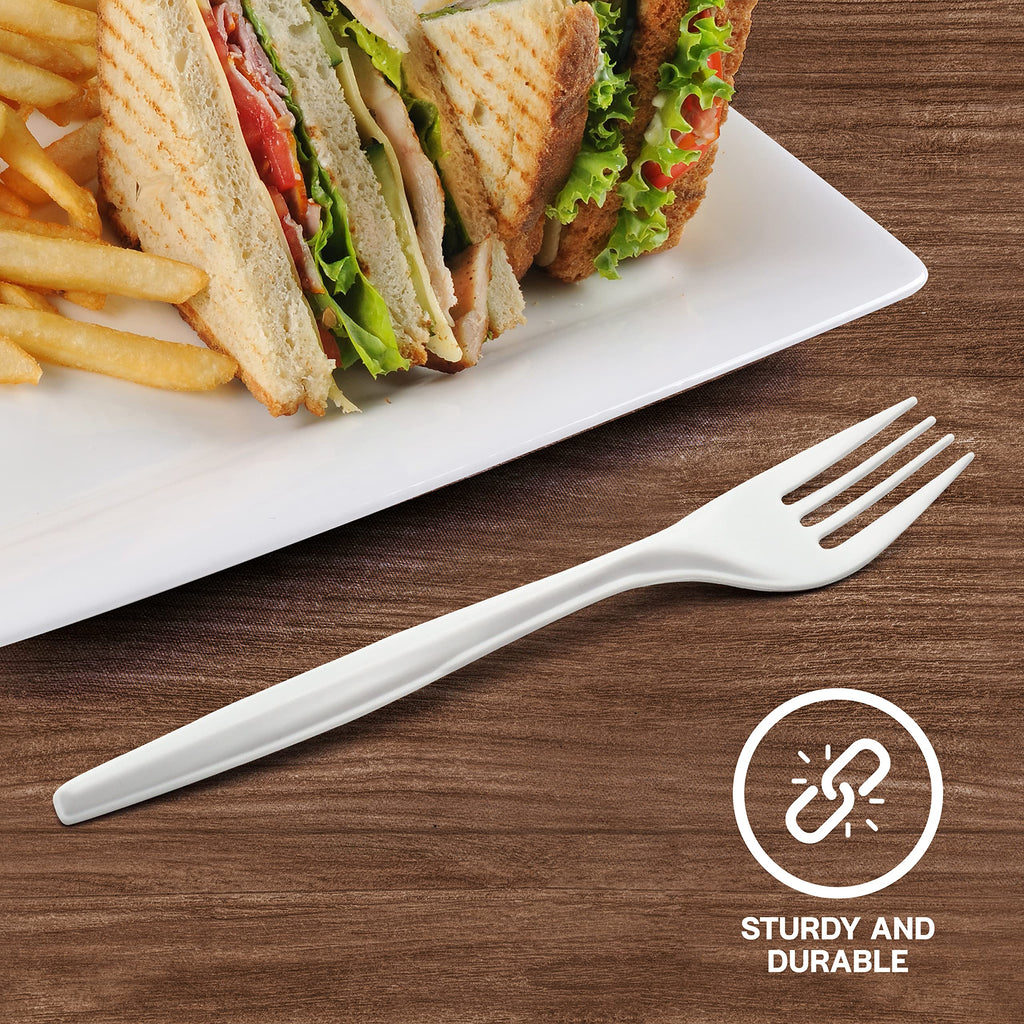 R-KAY Disposable Plastic Cutlery Set for Parties

