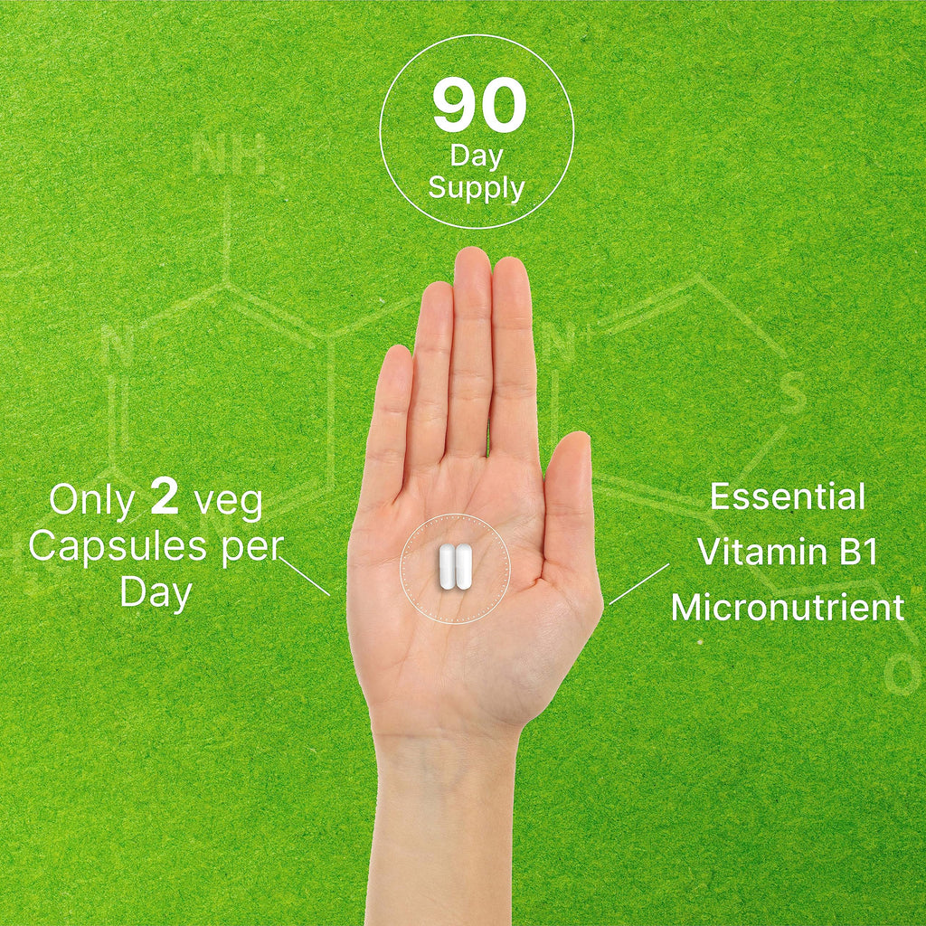 Benfotiamine Vitamin B1 Supplement - Vegan Non-GMO


