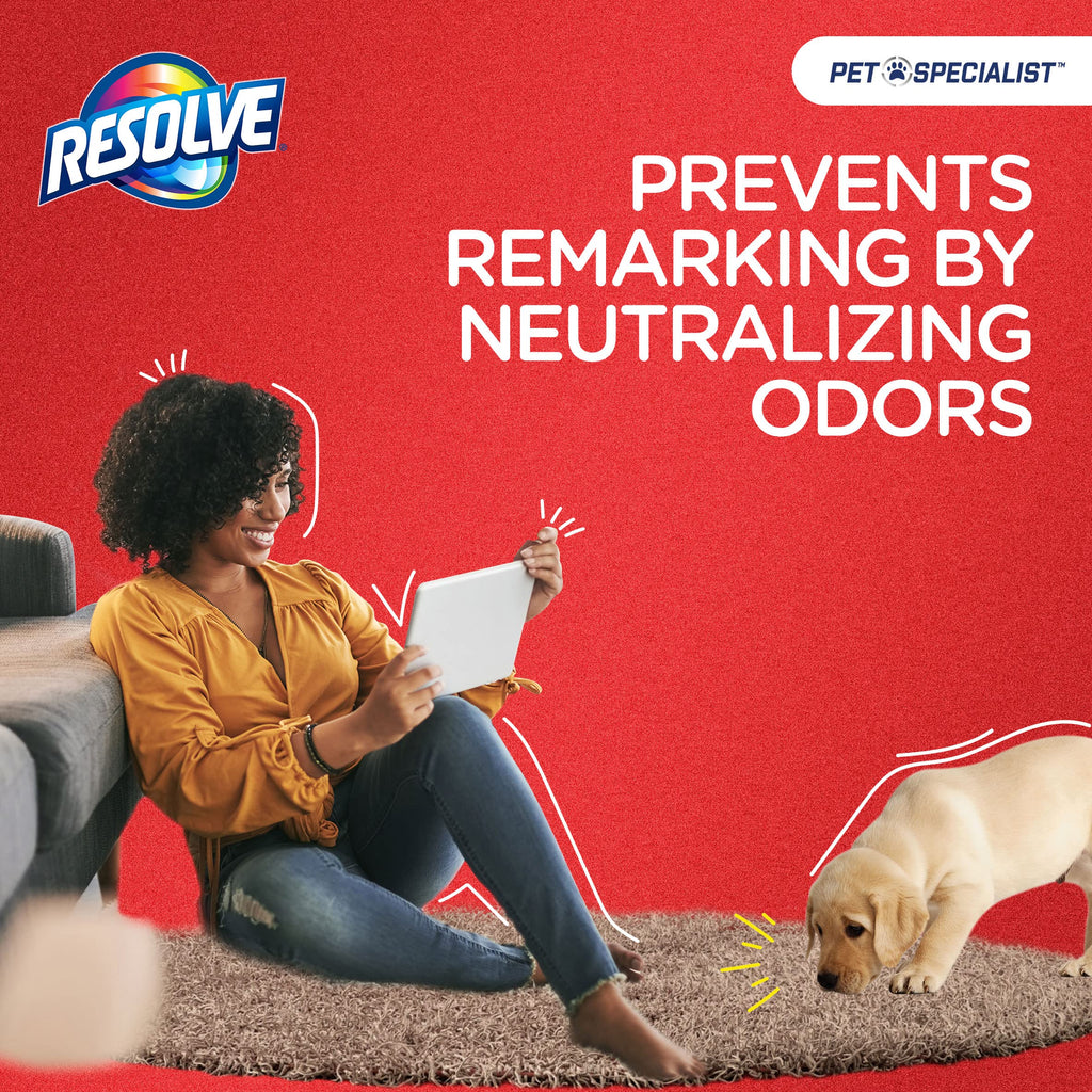 Resolve Pet Specialist Foam Carpet Cleaner Heavy Traffic

