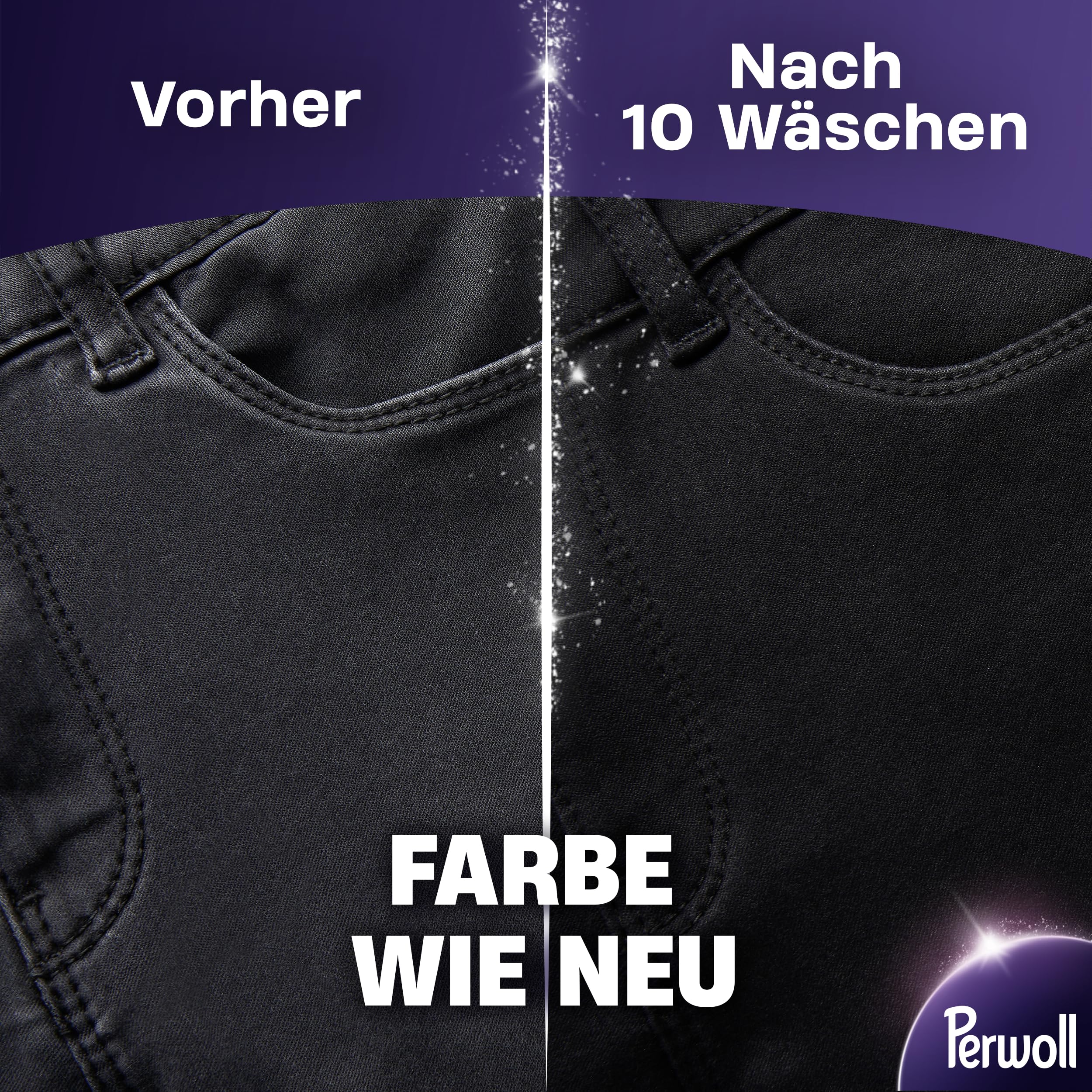 Perwoll Liquid Detergent for Dark Textiles | Gentle Color Care

