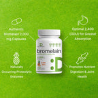Bromelain Supplement Pineapple Enzyme for Digestion

