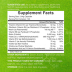 Bioactive Vitamin B Complex | Methylated B Vitamins + Vitamin C

